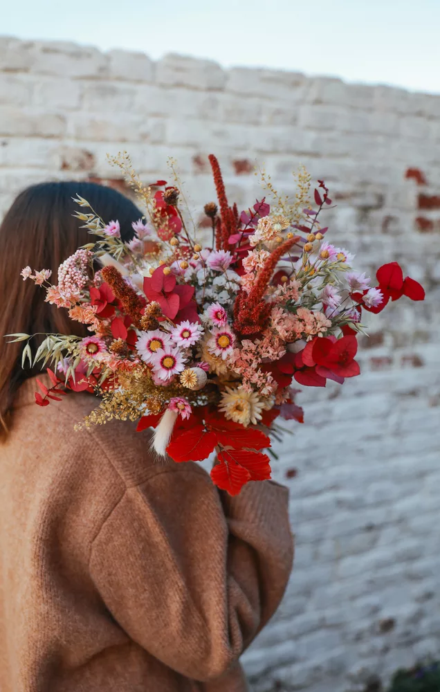 Bouquet de fleurs séchées Charlie